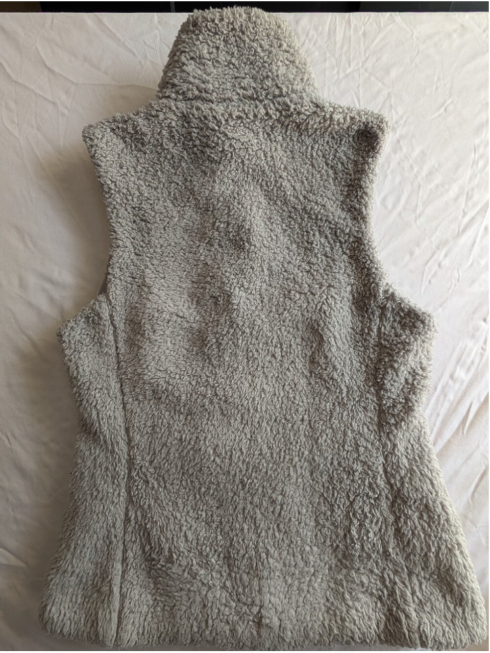 Patagonia Los Gatos Fleece Vest Full Zip Plush Cozy Gray Women's Small - Picture 7 of 7
